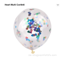 Ballon hellster Stern mehrfarbiger Gewebepapier